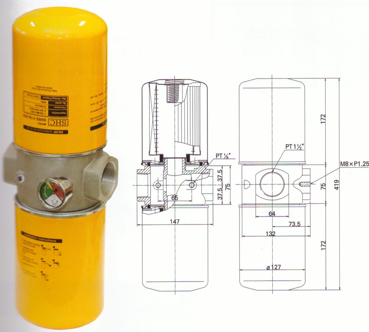 SH-MX-1720 라인휠타(PT 1 1/2