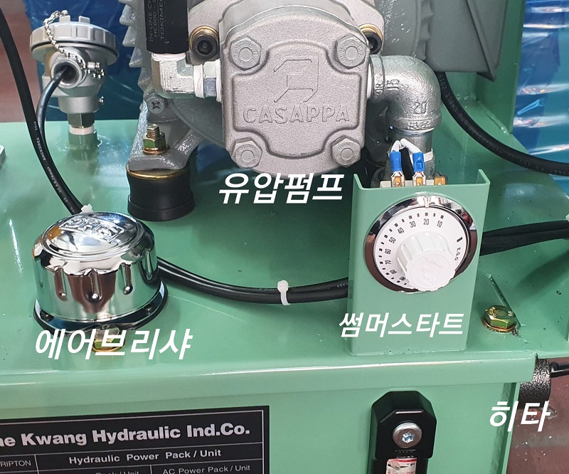 정용량 기어펌프 유니트